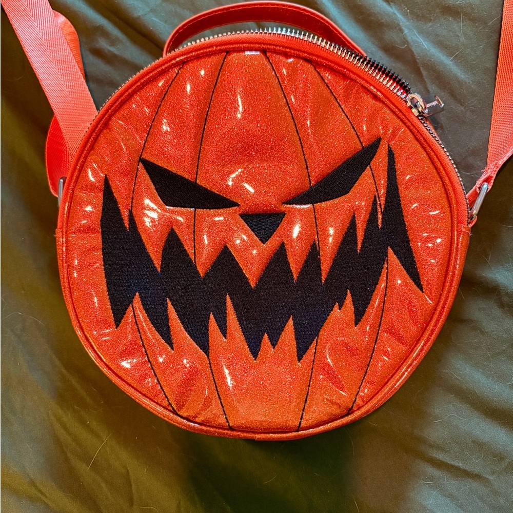 Disney Nightmare Before Christmas pumpkin King Purse!
